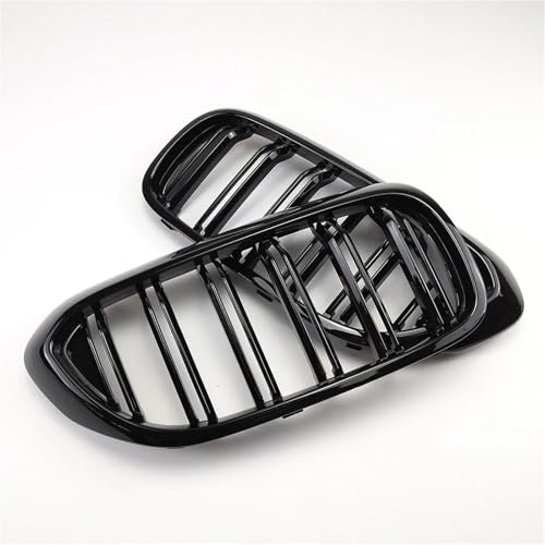 Grille de phare antibrouillard pour BMW Série 5 G30 G31 calandre avant 2 lames - 4