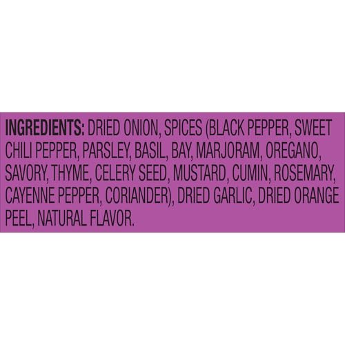 Dash Salt-Free Seasoning Blend, Onion & Herb, 2.5 Ounce (Packaging May Vary)