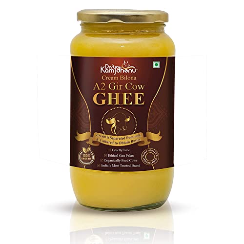 Divya Kamdhenu Cream Bilona A2 Gir Cow Ghee 250 ml