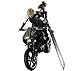 Square Enix Final Fantasy VII Remake: Cloud Strife, Jessie and Motorcycle Play Arts Kai Action Figure Set Jessie: W 3.13