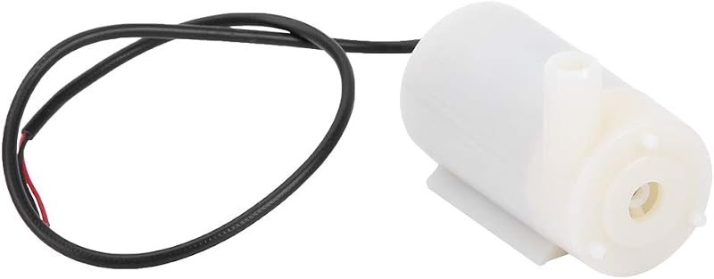 Bomba micro sumergible silenciosa de 3,5 V, mini bomba de agua con accionamiento magnético alimentada por USB, puede funcionar con batería, teléfono celular, portátil, adecuada para acuarios hidropónicos