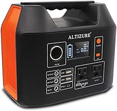 ALTIZURE Portable Power Station Portable Power Generator Solar Generator 300W/80000mAh/298Wh Pure Sine Wave Home/Outdoor Camping/Disaster Prevention Emergency,with AC/DC/USB/TYPE-C,LED Light,SOS Flash - coolthings.us