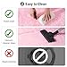 qulint Pink Rugs for Bedroom Girls, 2x3 Fluffy Area Rugs for Living Room Soft Shag Fuzzy Small Carpet, Plush Shaggy Cute Alfombras for Kids Boys and Girls Dorm Home Decor (2ft x 3ft, Pink)