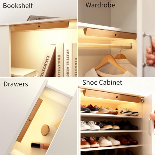 Apliques de pared con sensor de movimiento para cocina y muebles de madera 5