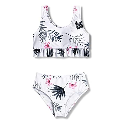 Arshiner Girls Ruffle Bikini Set for Summer Cover
