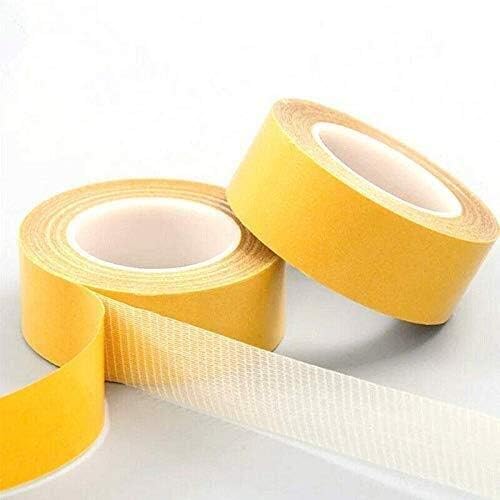 High Adhesive Tape, High Strength Self-Adhesive Fiberglass Cloth Tape, Double Sided Mesh Tape - Super Sticky Self-for Fabric, Leather, Auto Industry, Sealing, Alloy Bondi,One Color-45mm x 25m