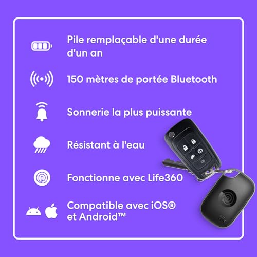 Tracker Bluetooth Tile Pro : Retrouvez Vos Clés et Sacs Égarés Facilement - 7