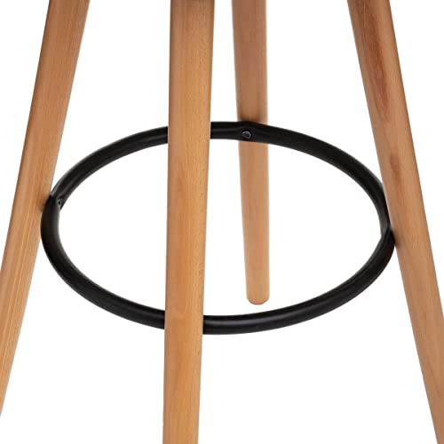 Tabouret de bar Maxon noir créez un coin repas convivial - 6