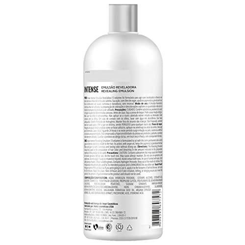 INOAR INTENSE EMULSAO REVELADORA 13 V 900 ML