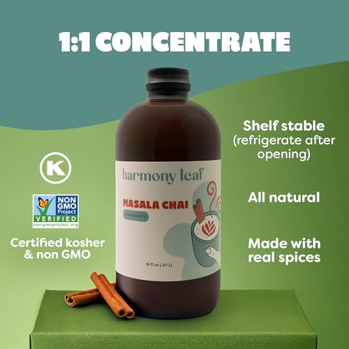 Concentrado de té chai negro 16 oz miniatura 2