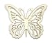 Teton Home WD-025 Wood Butterfly Wall DÃ©cor, White