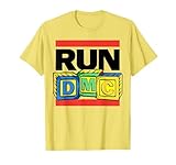 Official Run DMC Toy Blocks Yellow T-Shirt