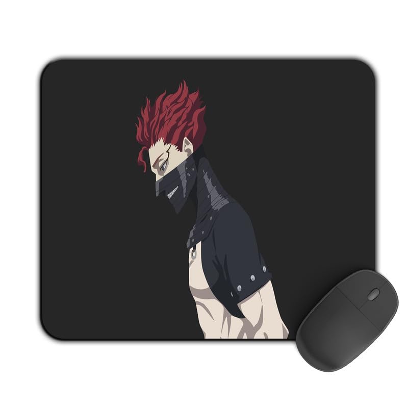 Image of Printed Design Mouse Pad Zora (200MM X 240 X 3MM) Enhance Gaming and Work Performance Comfortable and Precise Non-Slip Water Proof Black Clover Mouse Pad.