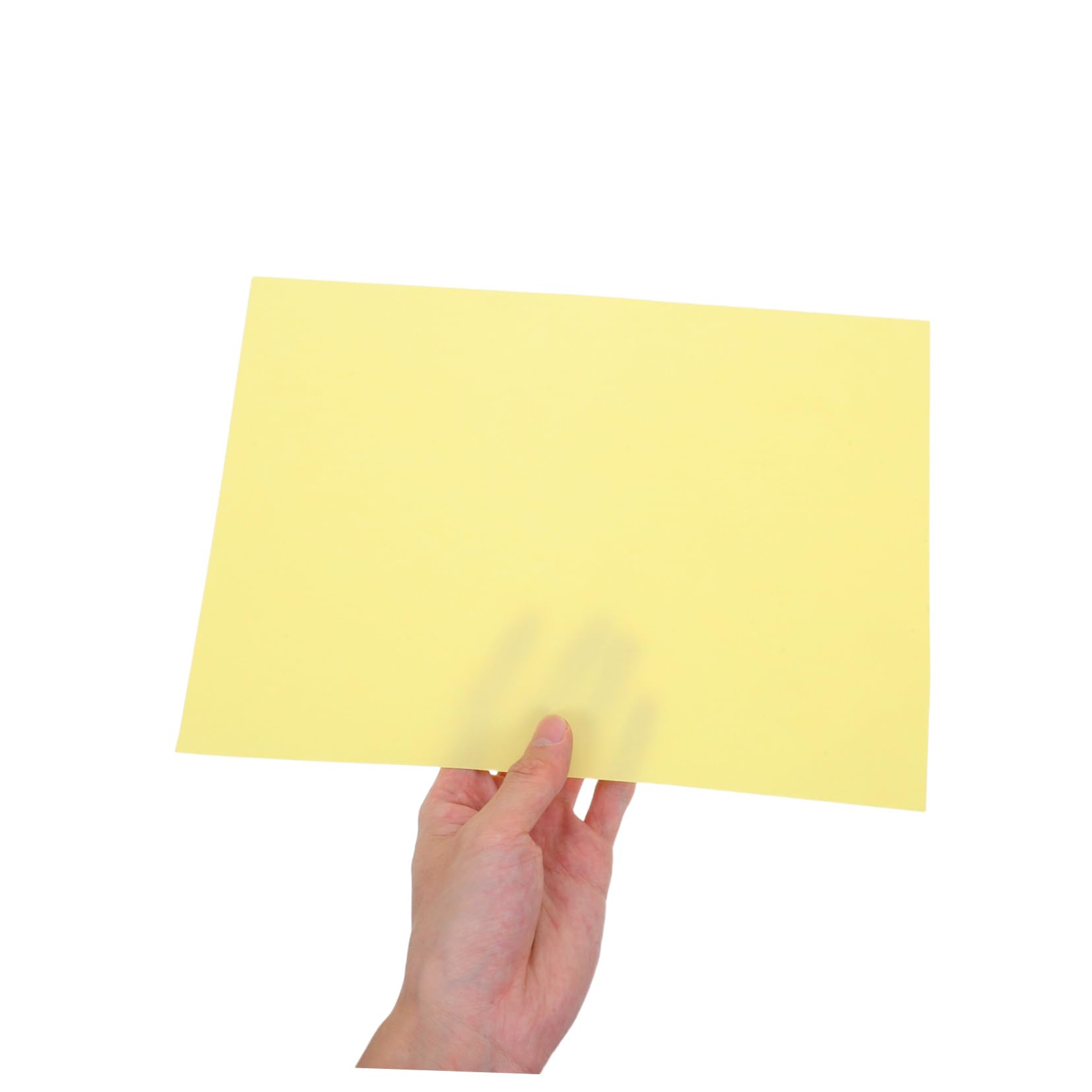 200 Stück Leicht Gelb Doppelseitig Beschichtet Glatte Oberfläche für Klare Drucke Vielseitig für Büro Schule Origami und Professionelle Dokumente Geeignet Bürodruckerpapier