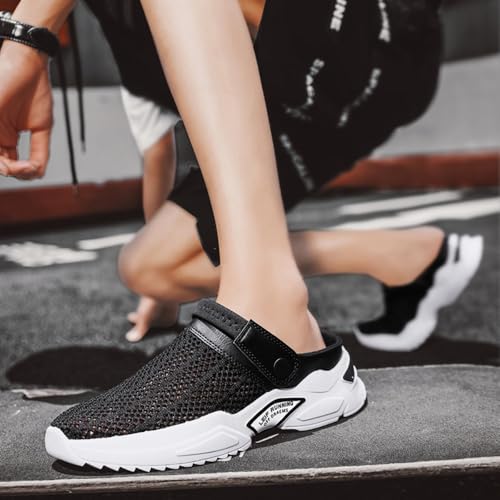 Men's Orthopedic Hollow-Out Summer Sandals for Plantar Fasciitis - Arch Support, Thick Sole Slip-On, Non-Slip Lightweight Beach Shoes3