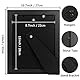 GraduatePro Bilderrahmen zum Abschluss, 12,7 x 17,8 cm, mit Quastenhalter, Schattenbox, Abschlussdekoration, Geschenk, Echtglas, Mahagoni-Bilderrahmen, Wand und Tisch-Design