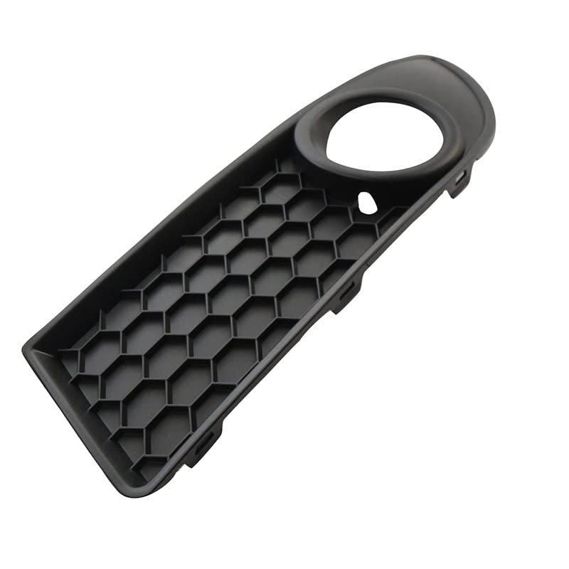 Parachoques delantero para VW Polo GTI MK4 9N3 2006-2009 con rejilla de luz antiniebla negra ABS 6