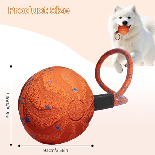 Balle interactive pour chiens pour briser l'ennui avec ce jouet automatique étanche