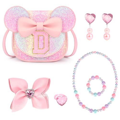 Image of mibasies Toddler Purse Gifts for Girls: 3 Year Old Girl Gifts, Girl Toys Purse Set