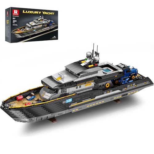 Reobrix Luxury Yacht Building Block Set for Adult 66103, Cruise