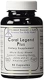 PREMIER RESEARCH LABS Coral Legend - Whole Body Mineral Support, Including the Bones, Joints, Teeth and Alkaline PH (90 Capsules)