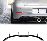 👺【EINFACHE MONTAGE】Dieser Heckspoiler wird unter dem werkseitigen Diffusor montiert und an den vorgesehenen Stellen verschraubt, um den Unterbodenschutz zu verbessern und die Leistung zu steigern.
