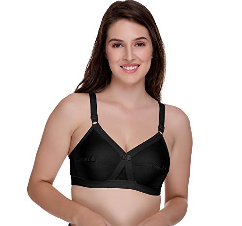 Image of SONA Women's Fit-Cross Cotton Full Coverage Non-Padded Everyday Bra