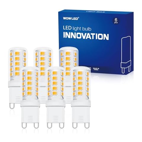 WOWLED G9 LED Light Bulbs, Energy Saving, Warm White Cover