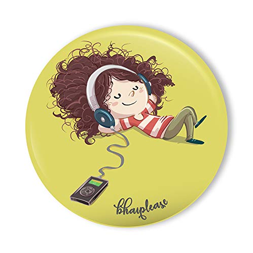 Bhai Please Listening Pin Badge