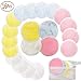 Produktbild Mnioky Make-up-Entferner-Pads, wiederverwendbar, waschbar, aus Bambus-Baumwolle, mit Wäschesack, 16 Stück