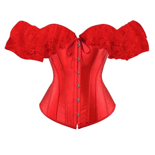Bustier corset pour femme avec jarretières sculptant la silhouette