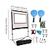 MotiveTech Badminton Net Set Easy Installation Sports Net for Practice Court Backyard