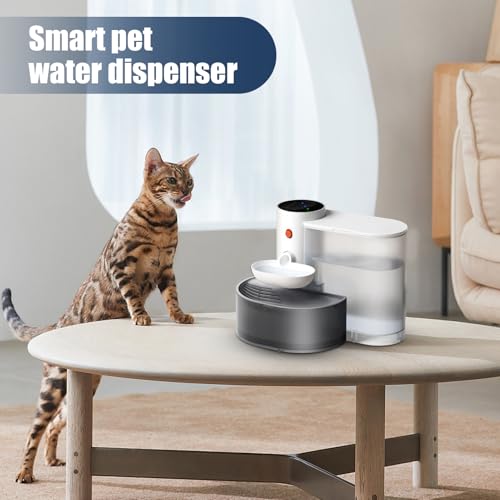 Fuente de agua automática para gatos y perros 3000 ml miniatura 4