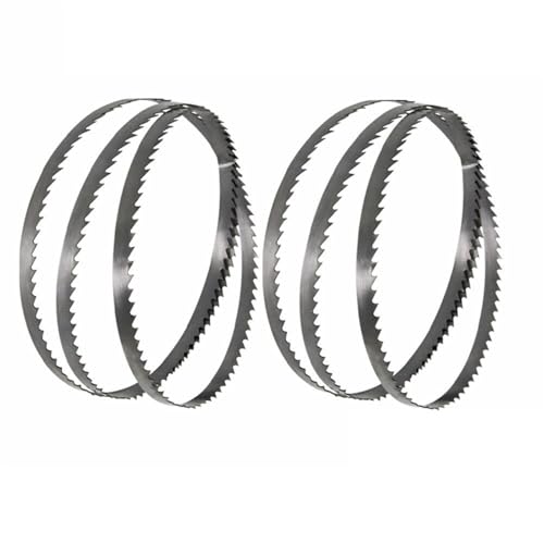 DQZRTUECA Hojas de sierra de cinta for carpintería 6TPI 1425x10mm for 28-180 28-185 2 uds
