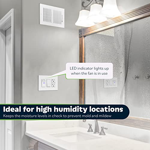Topgreener Humidity Sensor Switch For Ventilation Fan thumb #3