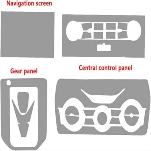 Película protectora de TPU para consola de Subaru Forester 2019 2