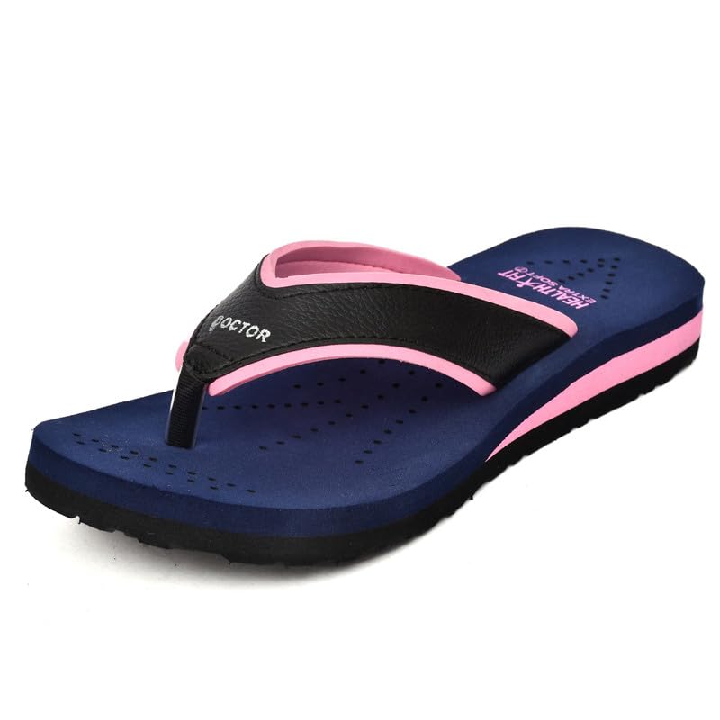 Orthopedic Diabetic Non Slip Lightweight Comfortable Flat Stylish Dr Chappals & House Flip flops exciting colors Daily Use Chappal For Ladies and Doctor Slippers for Women-image-7