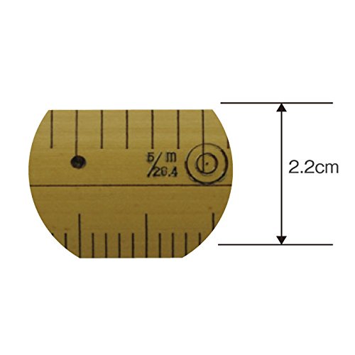 Yoshida Seisakusho FTAKE76 Bamboo Measuring Ruler/Ruler, 2.9 inches (75 cm)