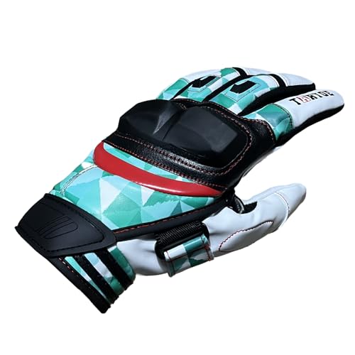 Spearmint Green Type CSGO Wearable Real Life Moto Gloves One Pair CS GO