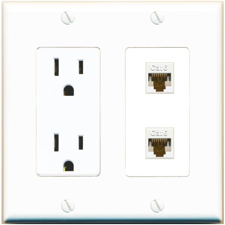 Riteav – 15 amp presa di alimentazione 2 porta HDMI 1 porte