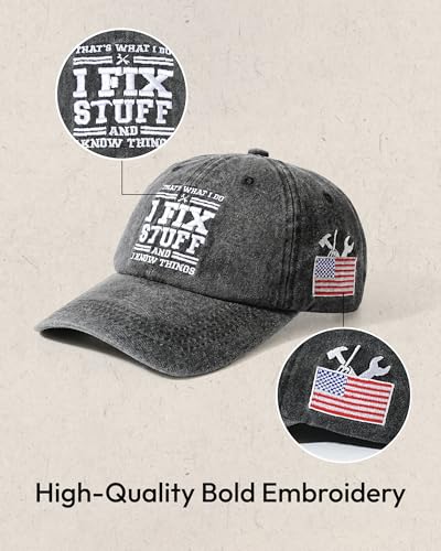 Image of Mens Hats Baseball Cap Gifts for Men Husband Dad Birthday | Gifts for Men Who Have Everything Christmas Anniversary Father's Day