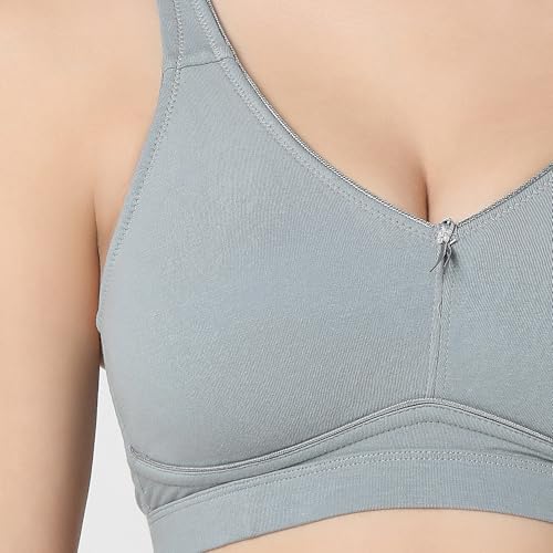 Image of juliet Kiara Minimizer Bra | Full Coverage Bra for Women | Non-Wired Non-Padded Seamless Bra | Micromodal Lycra Minimizer Bra for Women