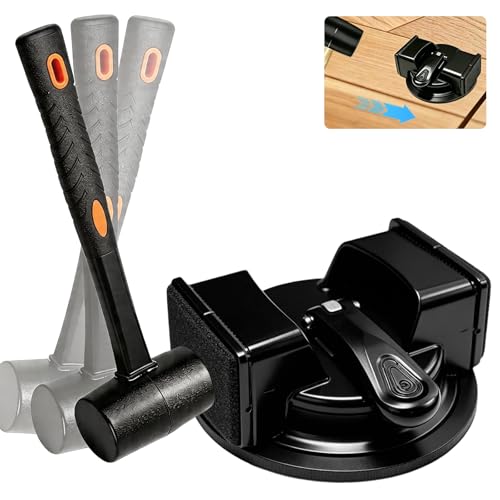 Floor Gap Fixer Tool Heavy Duty Floor Gap Fixer Tool with Enhanced Suction Cup Flooring Gap Repair Tool for Laminate Vinyl Wood & Tile Flooring Laminate Plank Gap Repair Tool