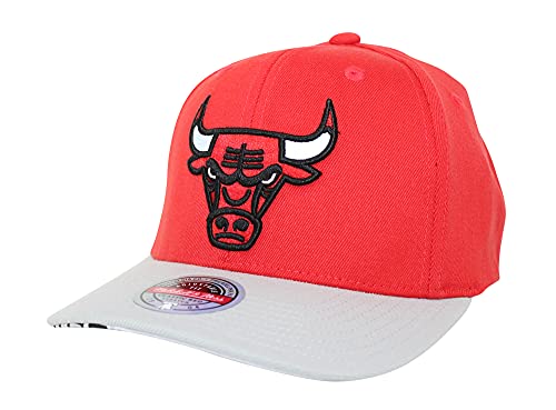 Gorra Snapback Roja Ajustable Mitchell & Ness miniatura 1