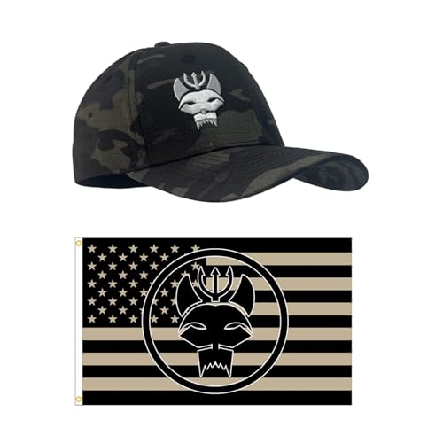 YUSENGMOO Schwarzer Tarnanstrich, Seal Team Baseballkappe, Flexible Fit, Silber-Logo Mützen + 2 Patch (3,L) für 15,99 EUR (-4%) statt 24,98 EUR bei amazon.de Bild: YUSENGMOO Schwarzer Tarnanstrich, Seal Team Baseballkappe, Flexible Fit, Silber-Logo Mützen + 2 Patch (3,L) für 15,99 EUR (-4%) statt 24,98 EUR bei amazon.de