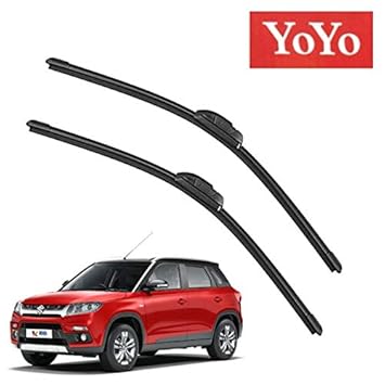 YoYo Car Wiper Blades for Maruti Brezza Set of 2 Pcs R 24 L 17
