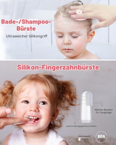 Lictin Baby Pflegeset Neugeborene, Baby Pflegeset,11 teilige(Rosa) – Ansicht 5