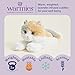warmies Microwavable & Weighted Stuffed Animals, Calico Cat - Heated Stuffed Animal Plushie for Warmth & Comfort - Cute Soft Plush Toys for Adults & Children (Boys, Girls, Babies & Toddlers)
