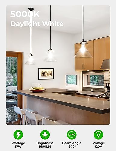 Unilamp 120VA1903W17E26 17W Led Bulb 150 Watt Equivalent, A19 1600 Lumen Super Bright Led Light Bulbs thumb #2