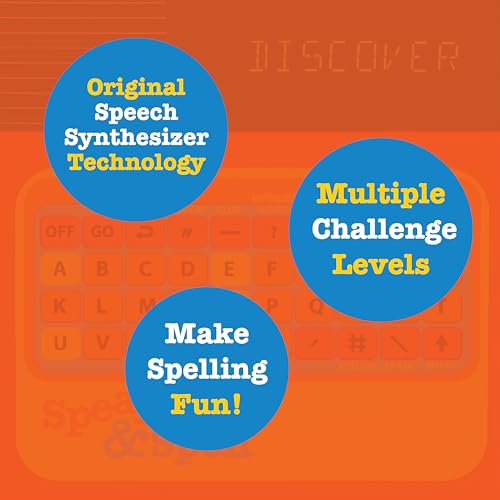 Image of Speak & Spell Educational Learning Toy, Spelling Games, 80s Retro Handheld | Educational Learning Toy, Spelling Games, 80s Retro Handheld, Autism Toys